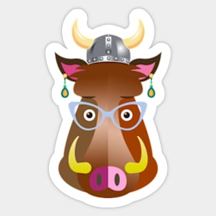 Hog (Felicity) Sticker